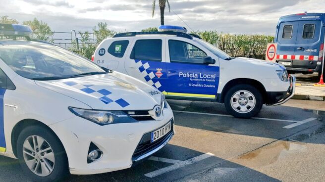Vehículos de la Policía Local de Palafolls, Barcelona.