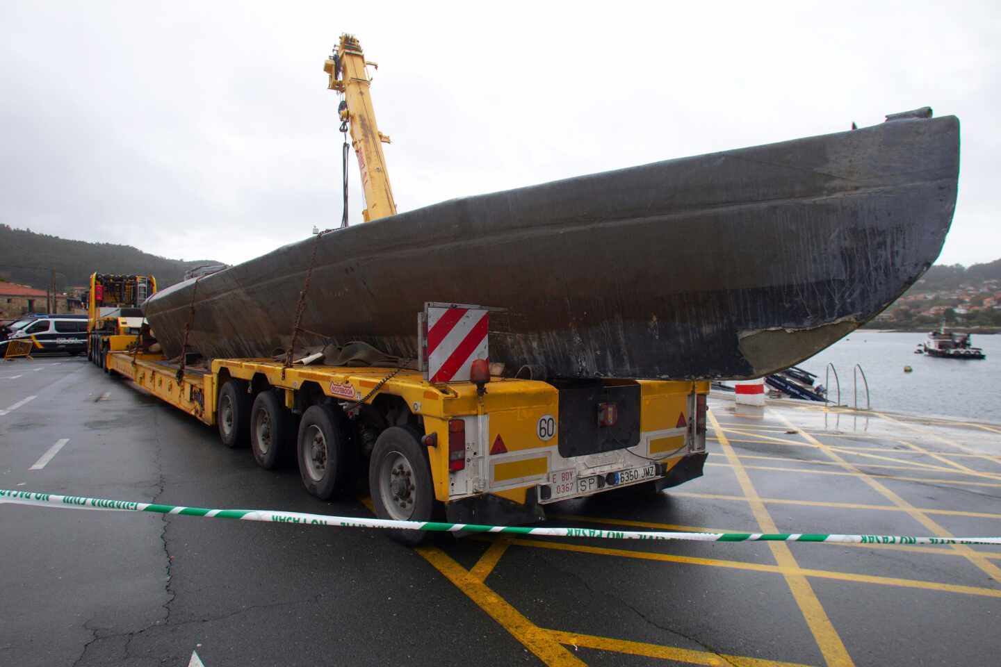 Detienen a un tripulante del 'narcosubmarino' que continuaba con el neopreno puesto