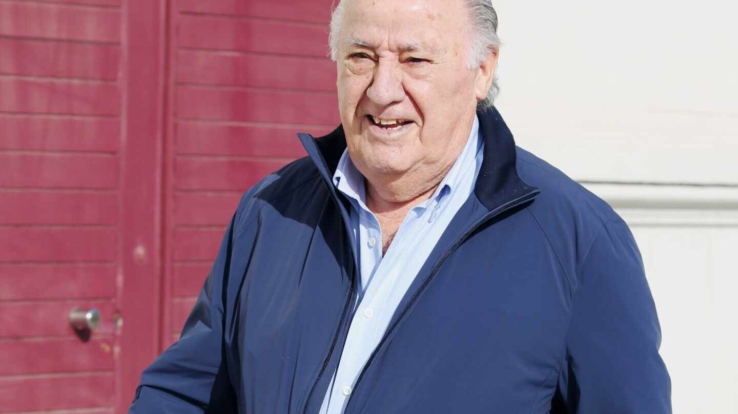 Fotografía de Amancio Ortega, fundador de Inditex