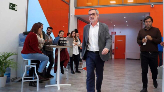José Manuel Villegas, en la sede de Ciudadanos.