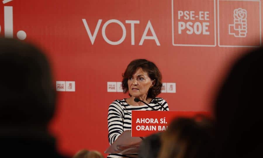 Calvo: "El partido de la izquierda que ha sido castigado es el de Unidas Podemos"