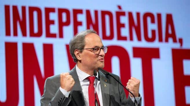 El presidente de la Generalitat, Quim Torra