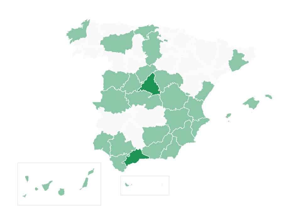 De Madrid a Zamora: las provincias donde se decide el 'efecto Vox' para el 10-N