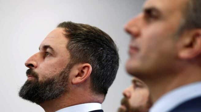 Santiago Abascal, en el Congreso.