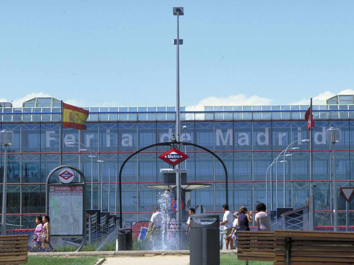 Entrada principal de la Feria de Madrid (Ifema).
