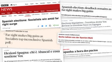 Incertidumbre y bloqueo: así refleja la prensa internacional los resultados del 10-N