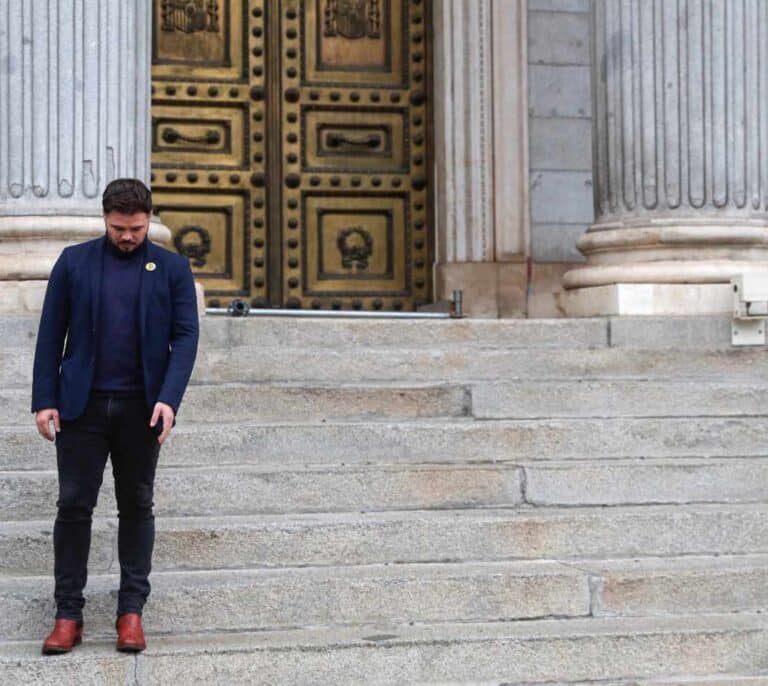 Rufián ante el pilón