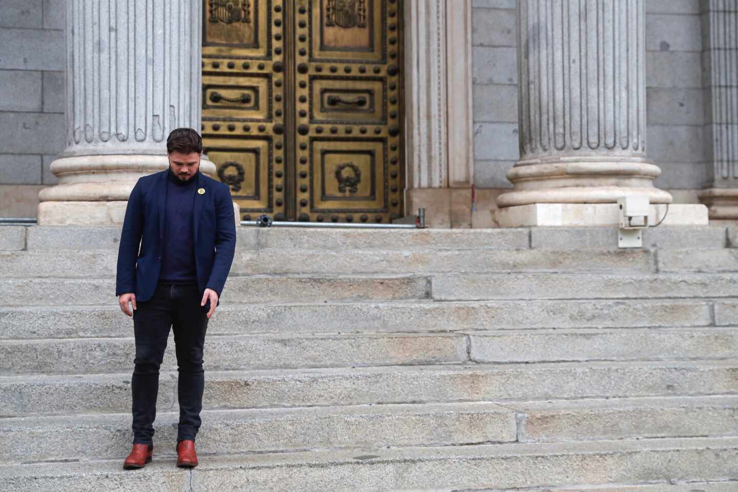 Rufián ante el pilón