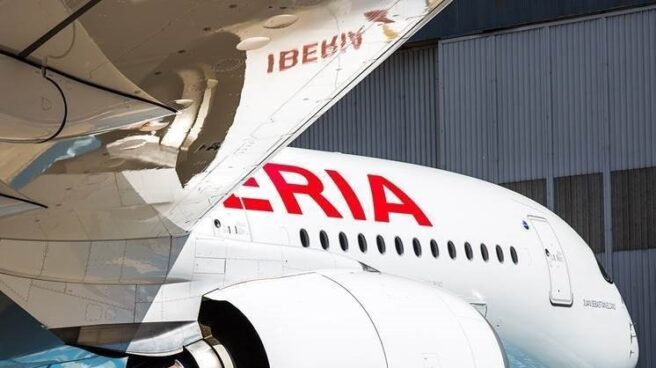 iberia ep2 Un avión de la aerolínea Iberia.