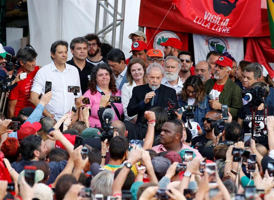 Lula en libertad