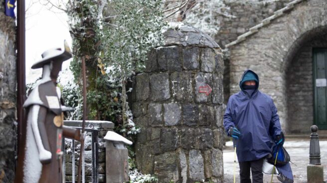 Nevada en Galicia.