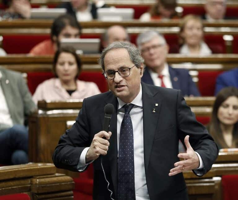 Torra rechaza el acuerdo de ERC y PSOE y lo justifica ante la falta de un "relator"
