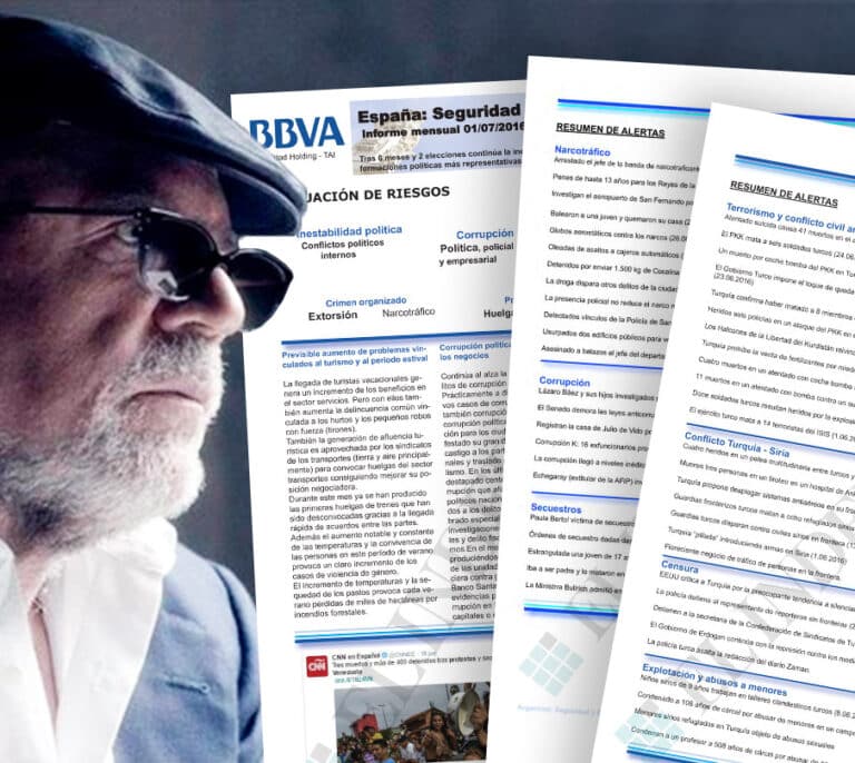 Los escuetos informes de Villarejo sobre corrupción y delincuencia para BBVA por los que cobró millones
