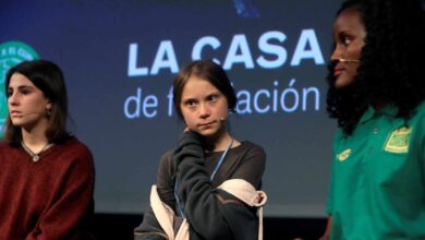 Greta Thunberg: "Están desesperados por silenciarnos"