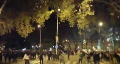 Marcha por el Clima: la Policía dispersa a una docena de encapuchados infiltrados