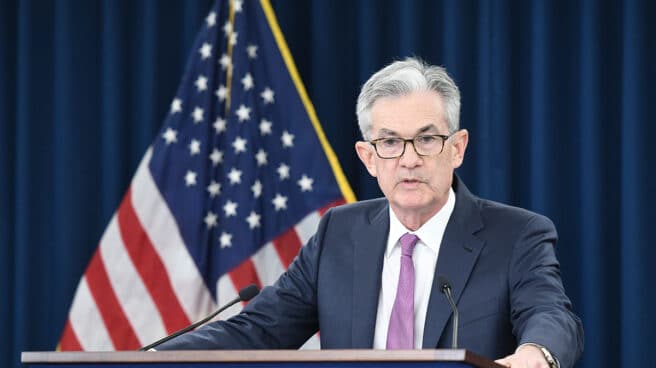 El presidente de la Reserva Federal (Fed), Jerome Powell.