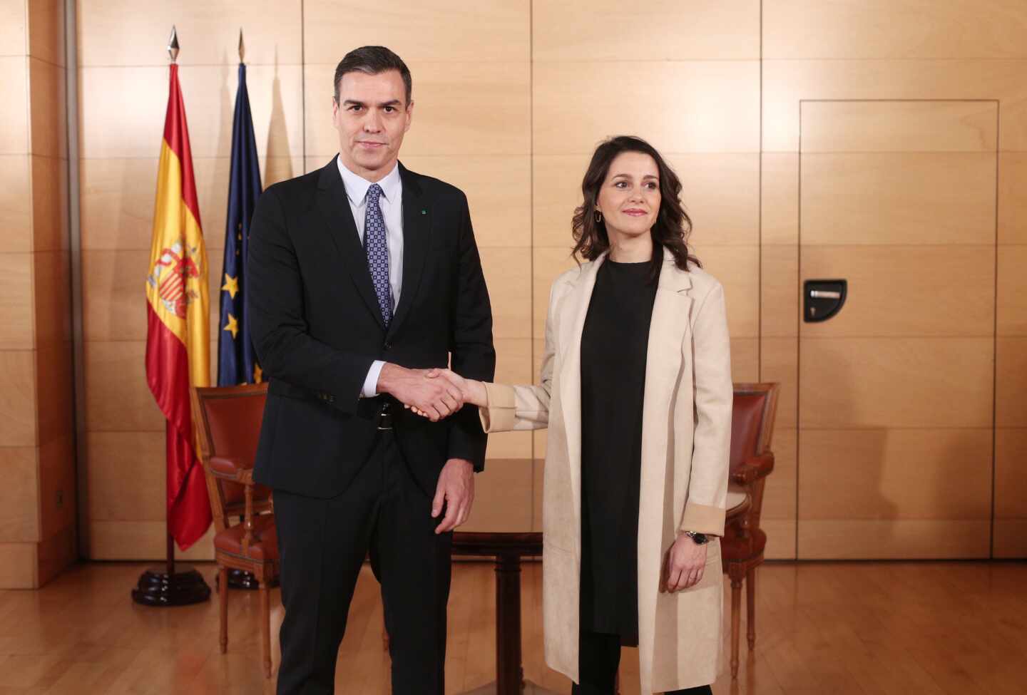 Sánchez ignoró la propuesta de gran pacto nacional que le propuso Arrimadas