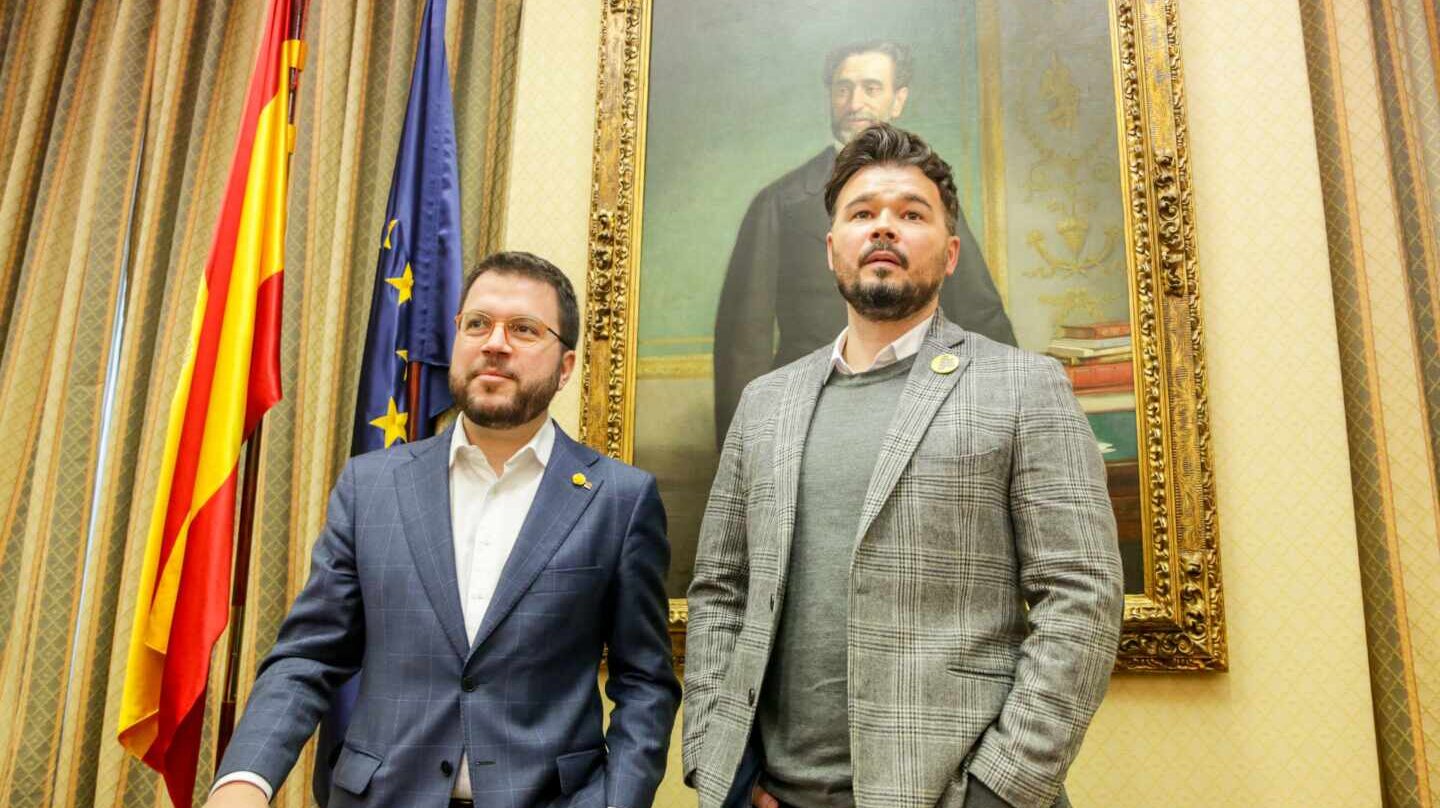 ERC investidura Esquerra Rufián Aragonès