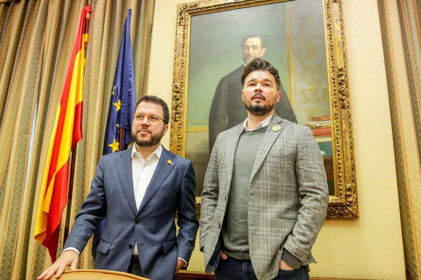 ERC investidura Esquerra Rufián Aragonès