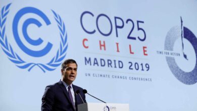Sánchez carga contra los "fanáticos" en la COP25: "Hoy sólo un puñado niega la evidencia"