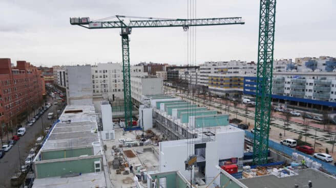 Promoción de viviendas industrializadas de Avintia en Móstoles