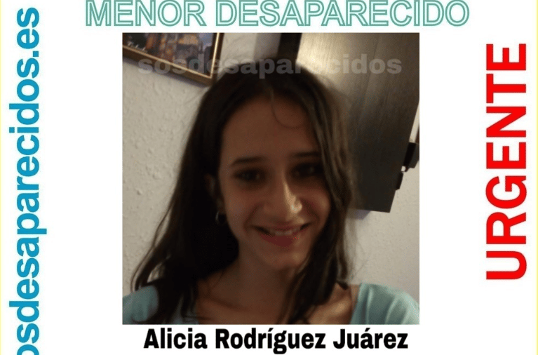 Buscan a Alicia R., la menor desaparecida en Vallecas desde el pasado viernes