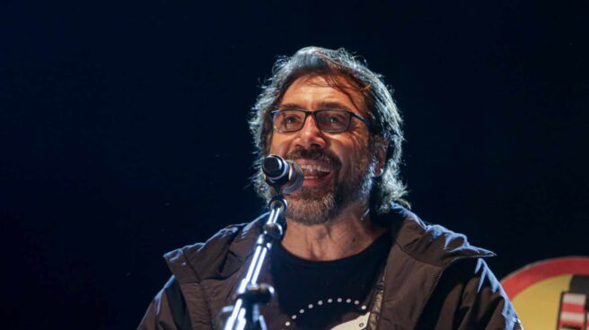 Javier Bardem, en la Marcha del Clima.