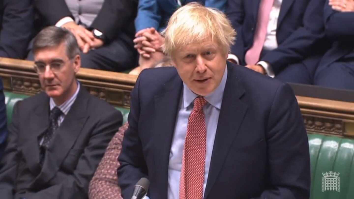 Boris Johnson Parlamento