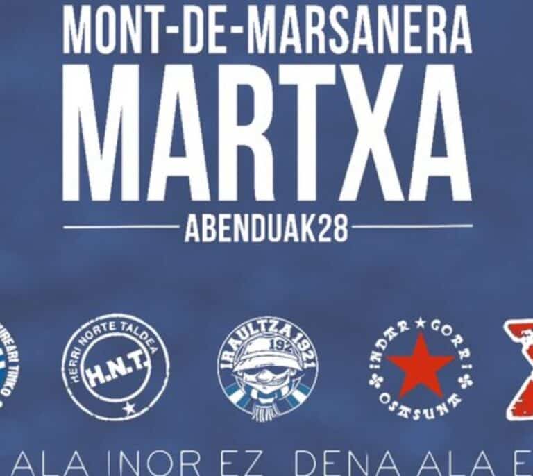 Los ultras de Athletic, Real, Alavés, Eibar y Osasuna suspenden su marcha por los presos de ETA