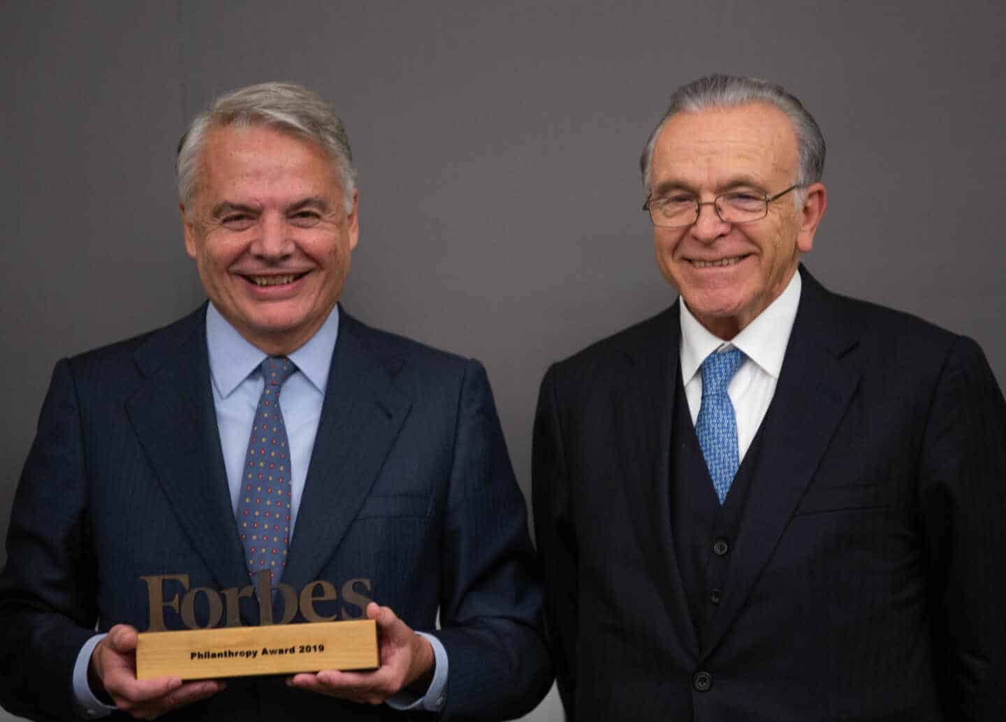 Ignacio Garralda recibe el Premio Forbes a la Filantropía 2019
