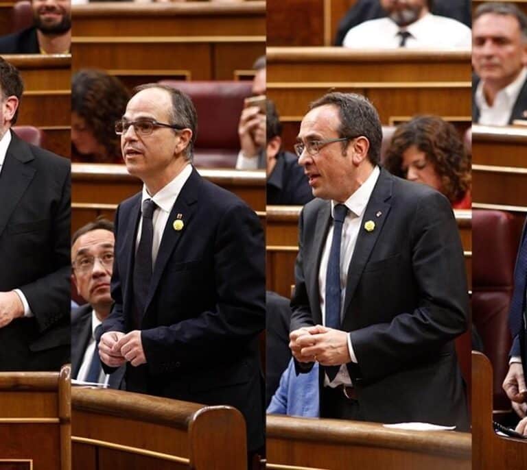 Sánchez, Rull y Turull se acogen al TJUE para reclamar la suspensión de su condena al TC