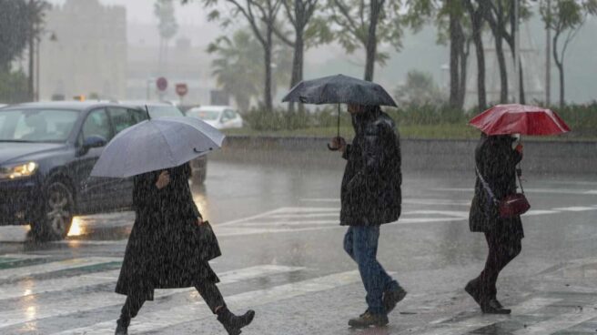 Caída de las temperaturas y tormentas en el Mediterráneo: el tiempo para este lunes