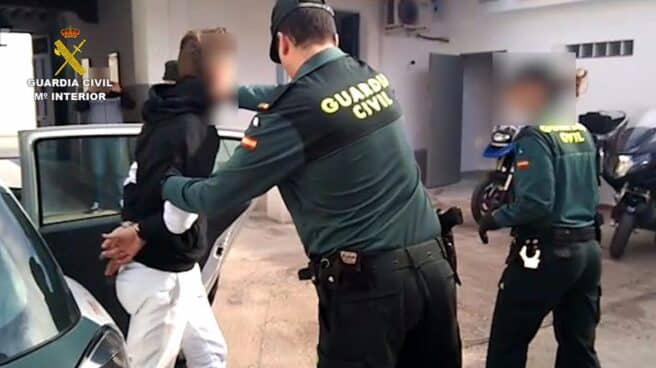 Menor detenido en Jerez de la Frontera (Cádiz). Imagen de archivo de la Guardia Civil..