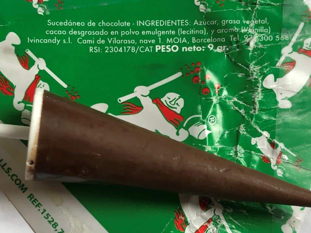 Sanidad alerta de alérgenos no declarados en chocolates con forma de paraguas