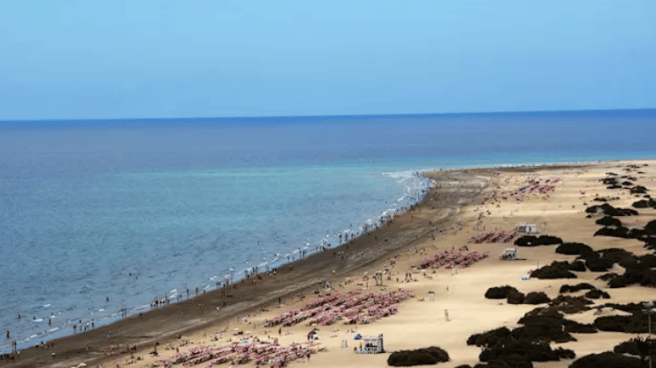 Costa en Canarias.