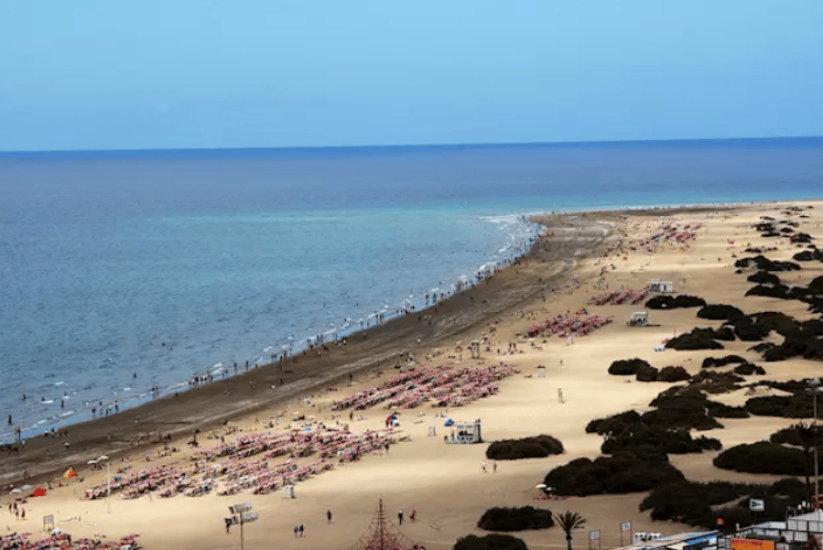 Costa en Canarias.