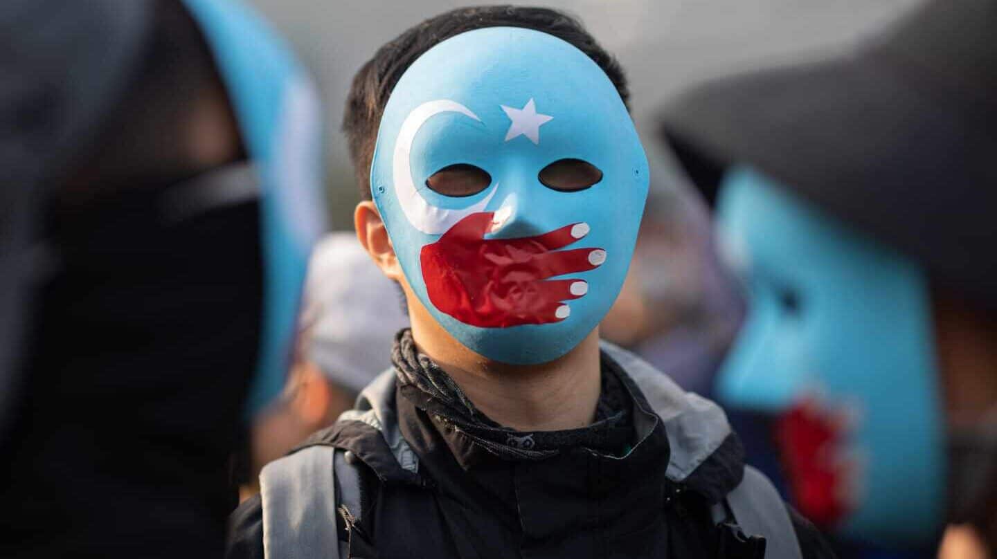 Protestas pro uigures