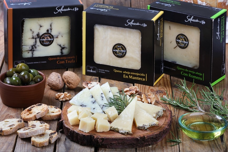 Tres quesos de Carrefour, entre los mejores del mundo