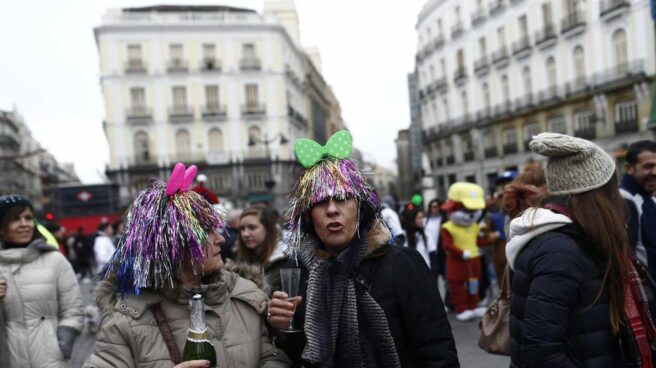 Celebración de las preuvas en la Puerta del Sol de Madrid.