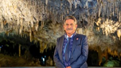 El villancico de Revilla en la cueva de El Soplao