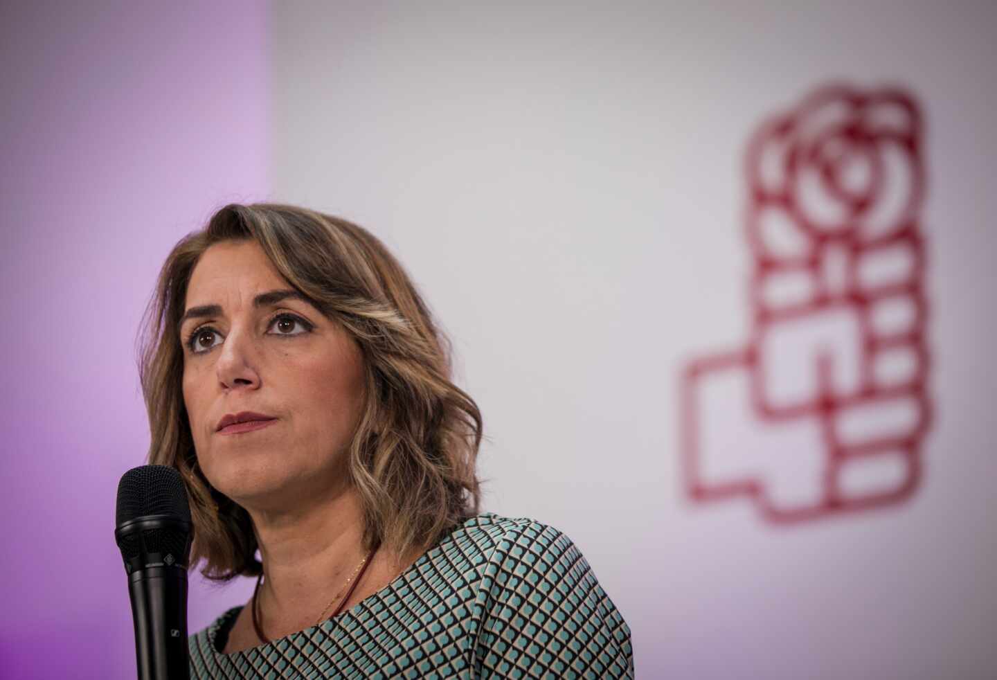 Susana Díaz, ex presidenta de la Junta de Andalucía y actual secretaria general del PSOE-A.