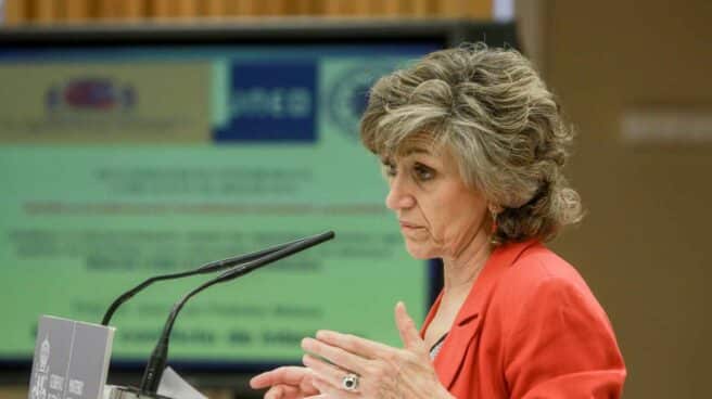 carcedo María Luisa Carcedo, ministra de Sanidad en funciones, en una intervención pública.