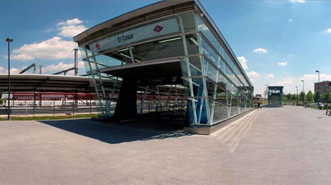 Estación de Metro de El Casar (Getafe).