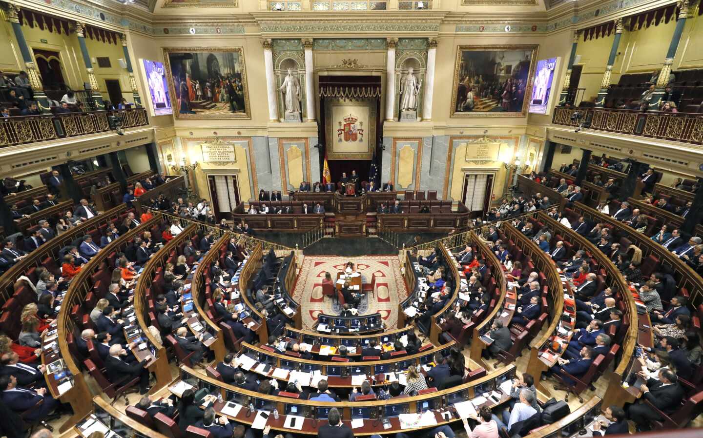 El Congreso habilita los últimos días de diciembre para una posible investidura