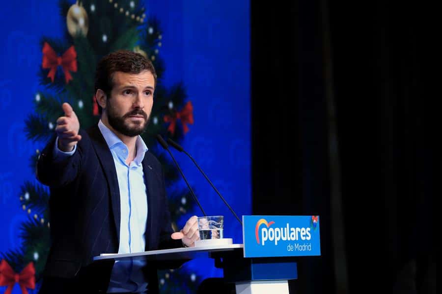 Casado advierte a Sánchez que no espere nada de él en la reunión del lunes