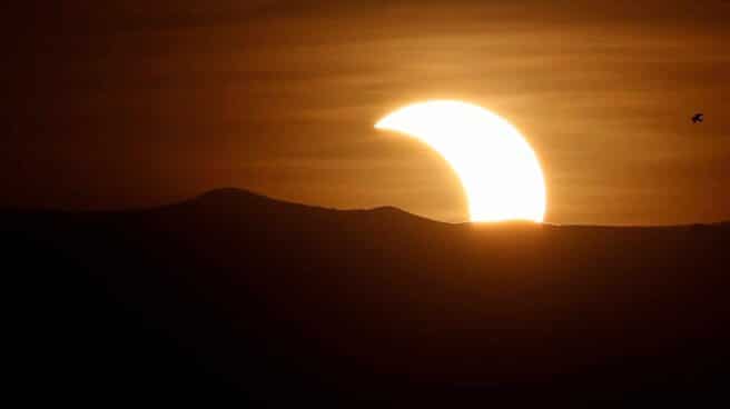Imagen de un eclipse solar