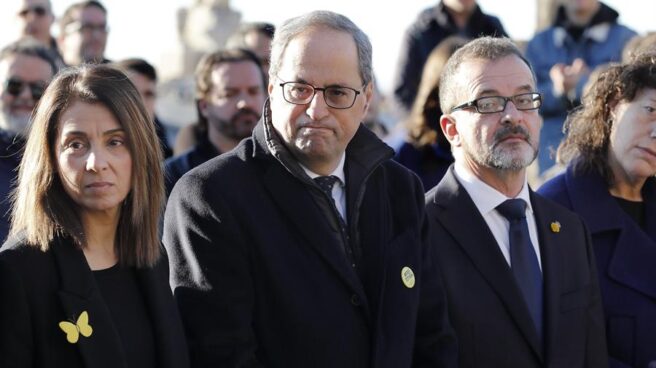 El presidente de la Generalitat, Quim Torra