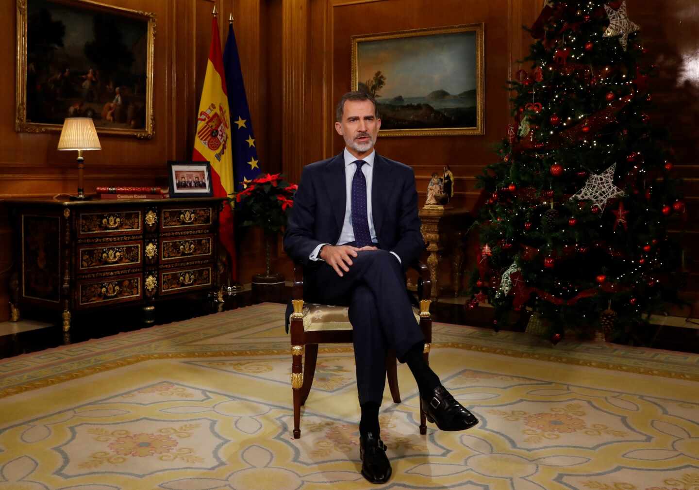 Siga en directo el mensaje de Navidad del Rey Felipe VI