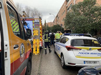 Muere un trabajador en Moratalaz (Madrid) al golpearse la cabeza