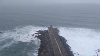 'Elsa' dejará rachas de viento de 120 km/h, lluvias de hasta 100 l/m3 y olas de 5 metros